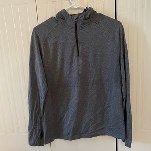 Lululemon Men’s metal vent hoodie quarter zip - S